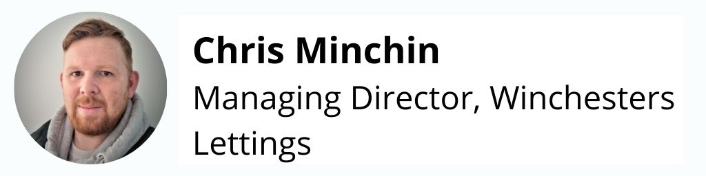 Chris Minchin, Managing Director, Winchesters Lettings