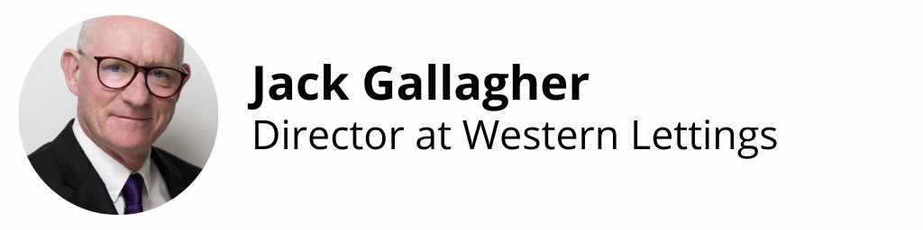 Jack Gallagher, Director at Western Lettings