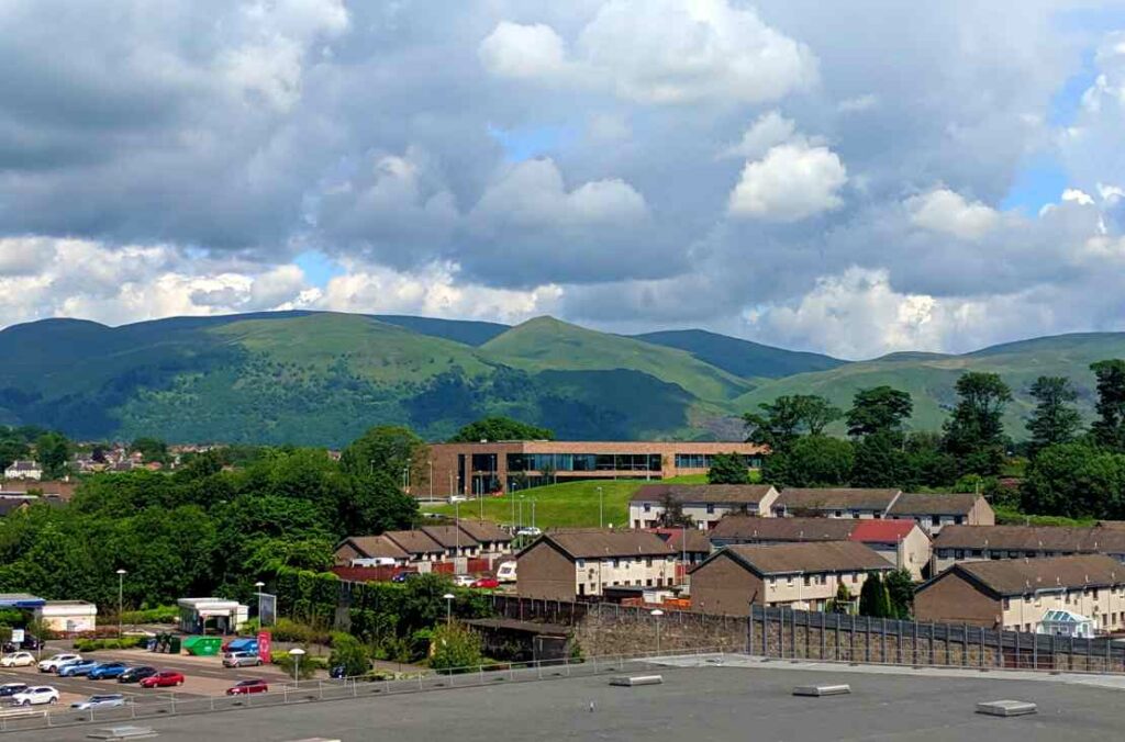 View of Forth Valley College in Alloa