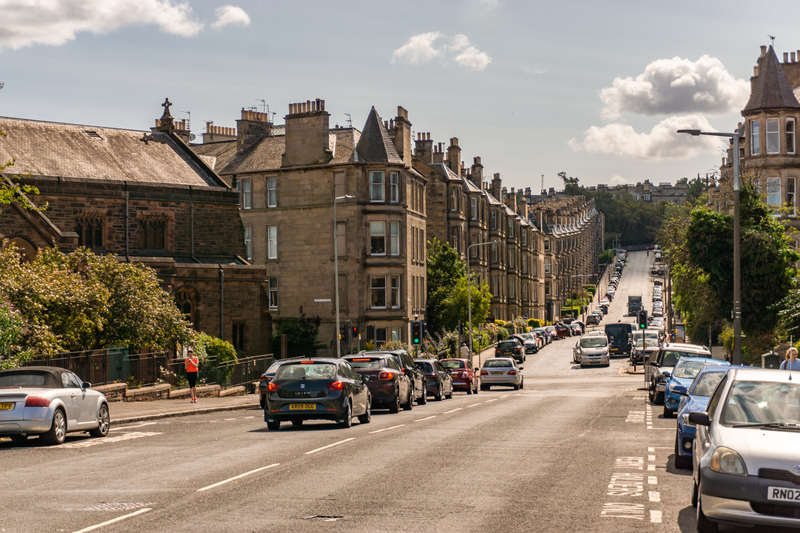 Edinburgh residential street